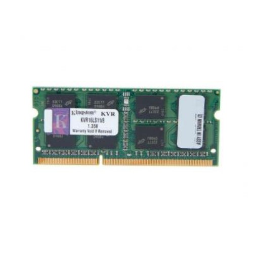 Модуль памяти для ноутбука SoDIMM DDR3L 8GB 1600 MHz Kingston (KVR16LS11/8) Модуль памяти для ноутбука SoDIMM DDR3L 8GB 1600 MHz Kingston (KVR16LS11/8)