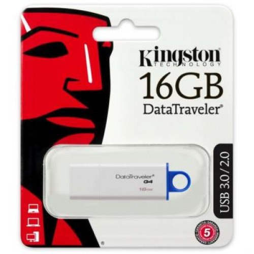 USB флеш накопитель Kingston 16Gb DataTraveler Generation 4 (DTIG4/16GB)