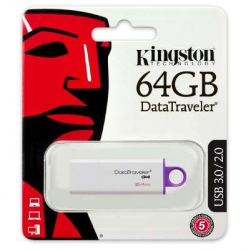 USB флеш накопитель Kingston 64Gb DataTraveler Generation 4 (DTIG4/64GB) USB флеш накопитель Kingston 64Gb DataTraveler Generation 4 (DTIG4/64GB)