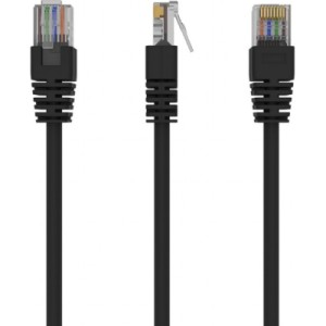 Патч-корд 3м UTP cat 5е CCA Cablexpert (PP12-3M/BK)
