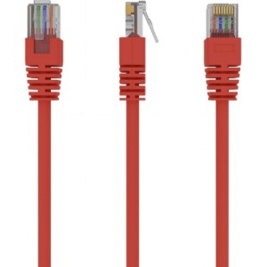 Патч-корд 3м UTP cat 5е CCA Cablexpert (PP12-3M/R)