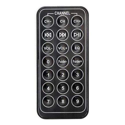 FM модулятор Grand-X CUFM71GRX black SD/USB (CUFM71GRX)