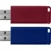 USB флеш накопичувач Verbatim 2x32GB Store'n'Go Slider Red/Blue USB 2.0 (49327)