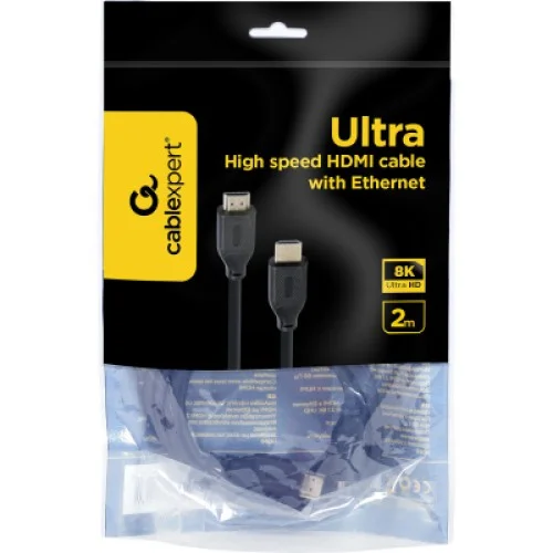 Кабель мультимедийный HDMI M to HDMI M 2.0m V2.1 Cablexpert (CC-HDMI8K-2M)