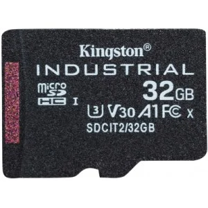 Карта памяти Kingston 32GB microSDHC class 10 UHS-I V30 A1 (SDCIT2/32GBSP)