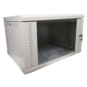 Шкаф настенный Eserver 12U 600х600х637 (Ш*Г*В), стекло (ES-Е1260G)