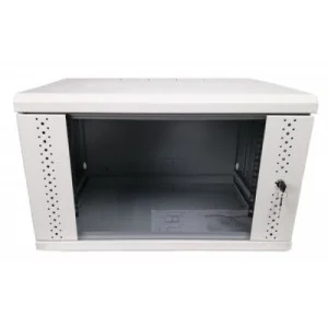 Шкаф настенный Eserver 12U 600х600х637 (Ш*Г*В), стекло (ES-Е1260G)