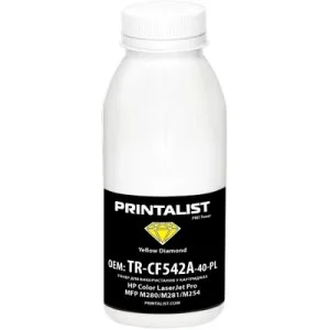 Тонер HP CLJ Pro MFP M280/M281/M254, 40г Yello Printalist (TR-CF542A-40-PL)