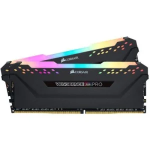 Модуль памяти для компьютера DDR4 16GB (2x8GB) 4000 MHz Vengeance RGB PRO Black Corsair (CMW16GX4M2K4000C19)