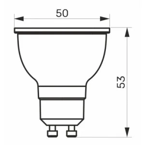Лампочка TITANUM LED MR16 6W GU10 4100K (TLMR1606104)