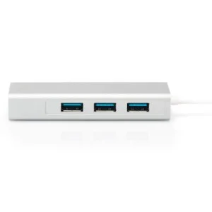 Концентратор Digitus USB-C - USB 3.0 3 Port Hub + Gigabit Ethernet (DA-70255)