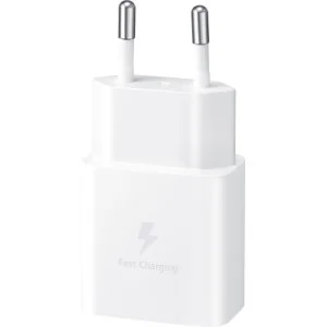 Зарядний пристрій Samsung 15W Power Adapter (w C to C Cable) White (EP-T1510XWEGRU)