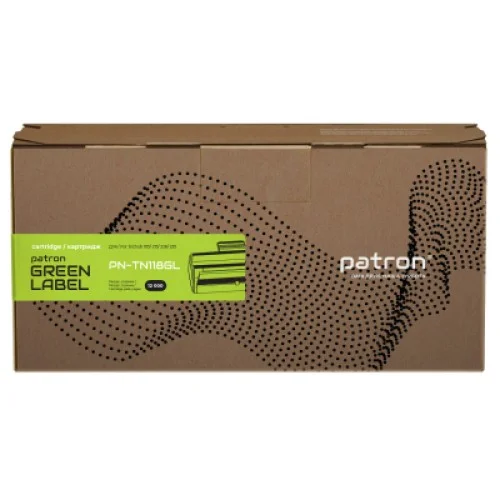 Тонер-картридж Patron Konica Minolta TN118 280 г Green Label (PN-TN118GL)