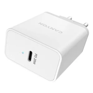 Зарядное устройство Canyon PD 20W/QC3.0 18W WALL Charger with 1-USB A+ 1-USB-C (CNE-CHA20W03)