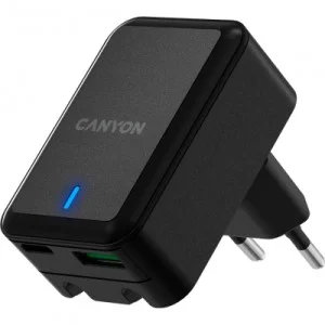 Зарядное устройство Canyon PD 20W/QC3.0 18W (CNS-CHA20B)