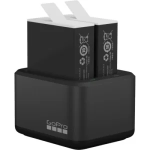 Аксессуар к экшн-камерам GoPro GoPro Dual Battery Charger + battery Enduro 2 pcs for HERO9/10/11/12 (ADDBD-211-EU)