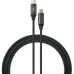 Дата кабель USB-C to USB-C 2.0m 100W E-Mark Chip Nylon Vinga (VCPCTC100BK2)