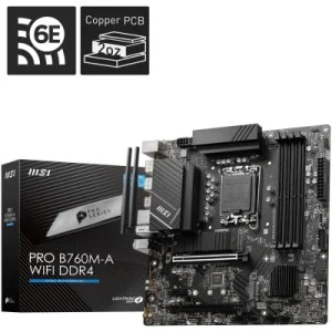Материнська плата MSI PRO B760M-A WIFI DDR4
