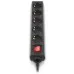 Сетевой фильтр питания REAL-EL RS-Protect M 5m, black (EL122300030)