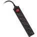 Сетевой фильтр питания REAL-EL RS-Protect M 5m, black (EL122300030)