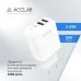 Зарядний пристрій ACCLAB AL-TC224 2хUSB 5В/2,4A/12W (1283126538834)