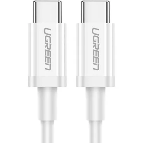 Дата кабель USB-C to USB-C 1.5m US264 18W ABS Cover White Ugreen (60519)