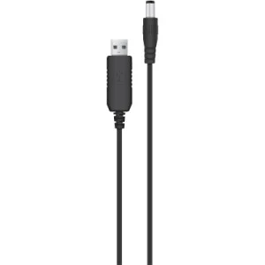 Кабель живлення USB to DC 5.5x2.5mm 9V 1.0m 1.0A ACCLAB (1283126565113)