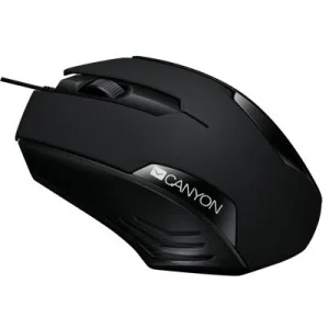 Мишка Canyon CM-02 USB Black (CNE-CMS02B)