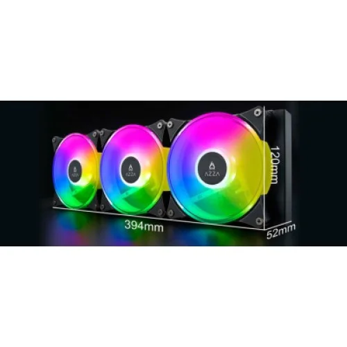 Система рідинного охолодження Azza Blizzard SP 360 (LCAZ-360R-ARGB SP)