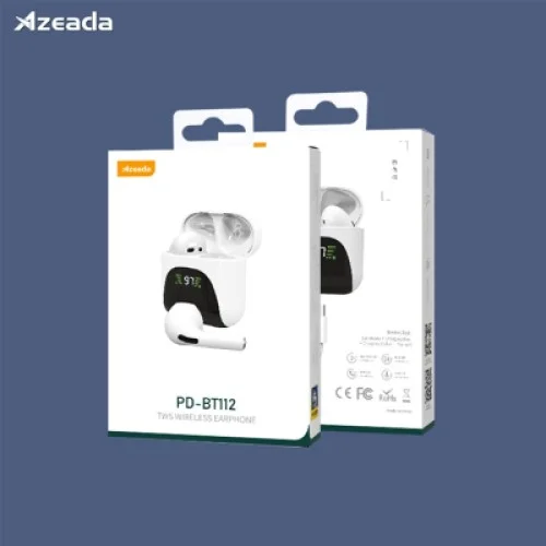 Навушники Proda Azeada Lingcon 4th Mini TWS BT-112 White (PRD-BT112WT)