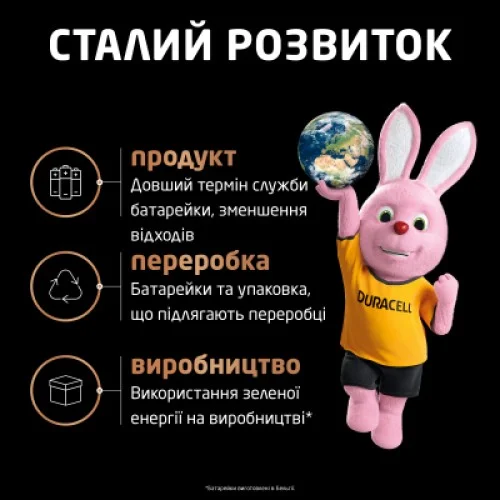 Батарейка Duracell Optimum AA лужні 4 шт. в упаковці (5015595)