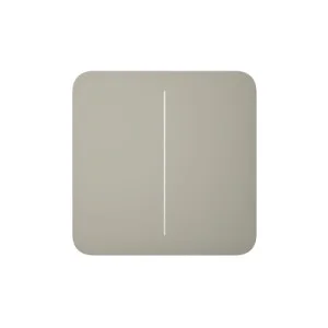 Розумний вимикач Ajax SoloButton 2-gang /Оливковий (SoloButton 2-gang /Olive)