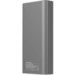Батарея универсальная ColorWay 20 000 mAh PD/20W, QC/3.0, USB-C/Micro-USB/Lightning/USB-A max.22.5W Gray (CW-PB200LPH3GR-PDD)