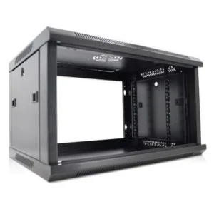 Шкаф настенный Merlion 6U 19" 600*450*367 (Ш*Г*В)мм, black (Ml3-6406 / 23526)