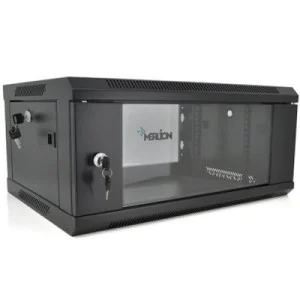 Шкаф настенный Merlion 4U 19" 600*600*279 (Ш*Г*В)мм, black (Ml3-6604 / 23524)
