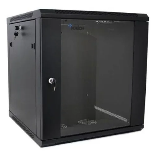 Шафа настінна Merlion 27U 19" 600*600mm (Ш*Г)мм, black (Ml3-6627)