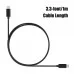 Дата кабель USB-C to USB-C 1.0m Choetech (CC0002)