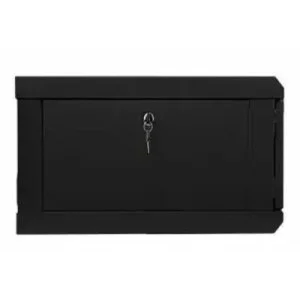 Шкаф настенный Hypernet 6U 19" 600x500 (WMNC-500-6U-FLAT-BLACK)