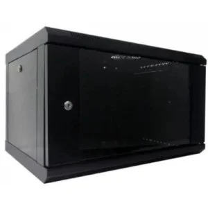 Шкаф настенный Hypernet 6U 19" 600x500 (WMNC-500-6U-FLAT-BLACK)