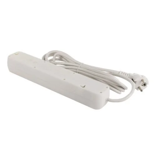 Сетевой фильтр питания ColorWay CW-PSEA53W, 5 розеток/ 3M white (CW-PSEA53W)