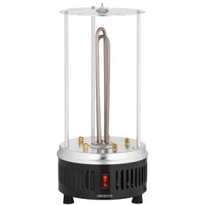 Электрошашлычница Ardesto VEG-HY1000, 900 Вт, 5 шампурів, обертання 360, U-подібні нагрівач (VEG-HY1000)