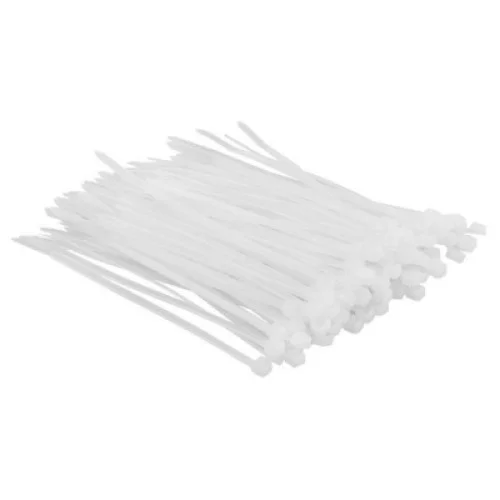 Стяжка Top Tools белая, 2.5x100 мм, пластик, 100 шт. (44E950)