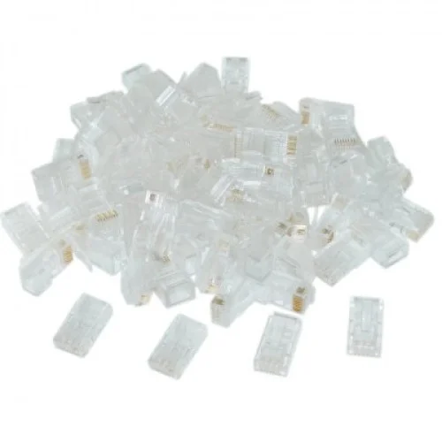 Конектор RJ45 cat.6 UTP 8P8C * 100 (позолоч. конт.) Cablexpert (LC-8P8C-002/100)