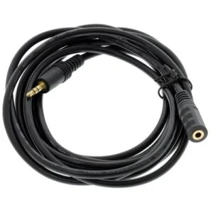 Кабель мультимедійний 3.5mm M to 3.5mm F 5.0m Value (B00344)