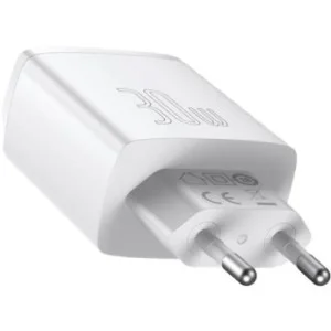 Зарядний пристрій Baseus Compact Quick Charger 2U+C (CCXJ-E02)