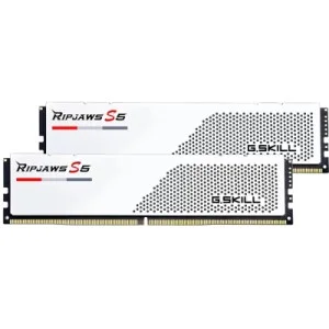 Модуль пам'яті для комп'ютера DDR5 32GB (2x16GB) 6000 MHz Ripjaws S5 G.Skill (F5-6000J3040F16GX2-RS5W)