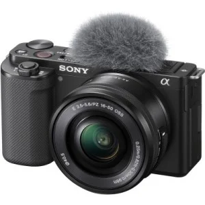 Цифровой фотоаппарат Sony Alpha ZV-E10 kit 16-50mm Black (ZVE10LB.CEC)