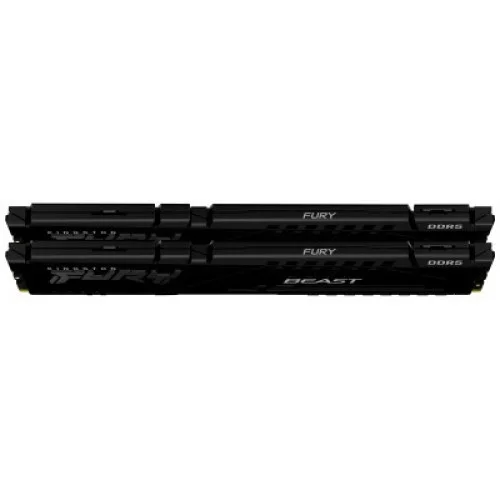 Модуль пам'яті для комп'ютера DDR5 16GB (2x8GB) 6000 MHz Beast Kingston Fury (ex.HyperX) (KF560C36BBEK2-16)
