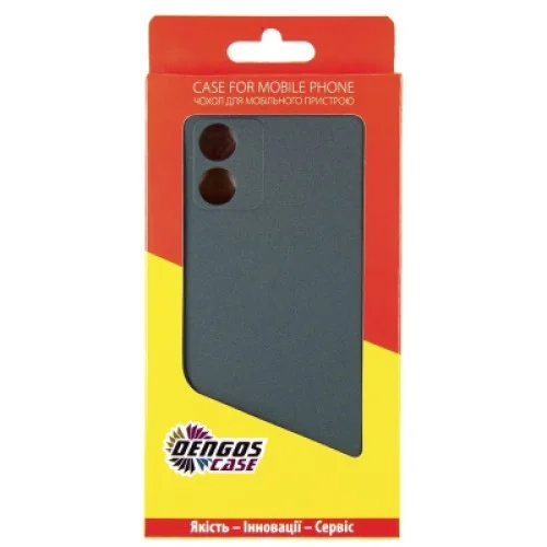 Чехол для мобильного телефона Dengos Soft Motorola Moto E13 (green) (DG-TPU-SOFT-28)