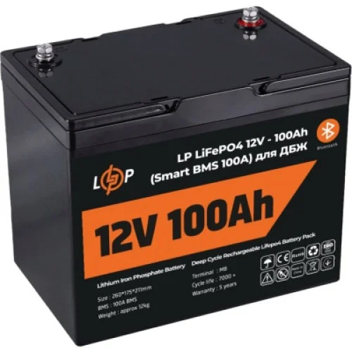 Батарея LiFePo4 LogicPower 12.8V - 100 Ah (1280Wh) (20197)